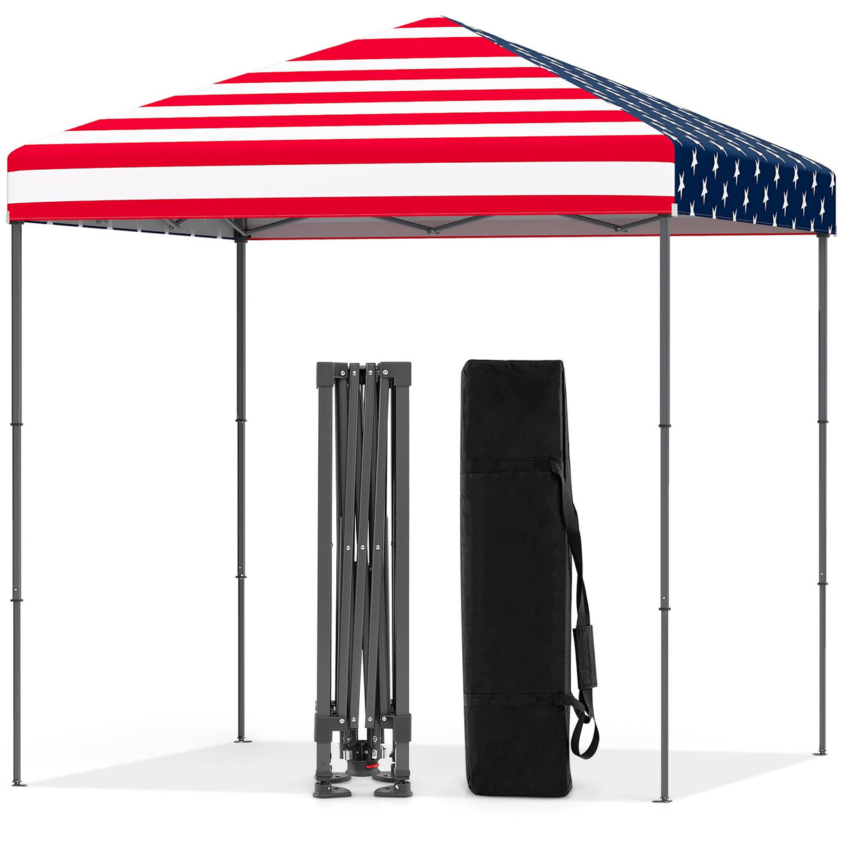 Carpa plegable para exterior de 2 x 2 metros con protección solar UPF 50+