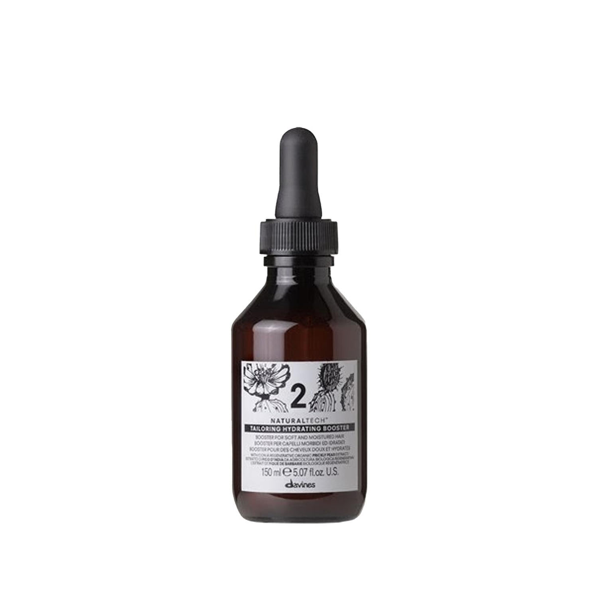 Davines NaturalTech Tailoring Booster 2 Hydrating Hair Care Product - 150ml, Natural Ingredients for Hydrating Hair Treatment
