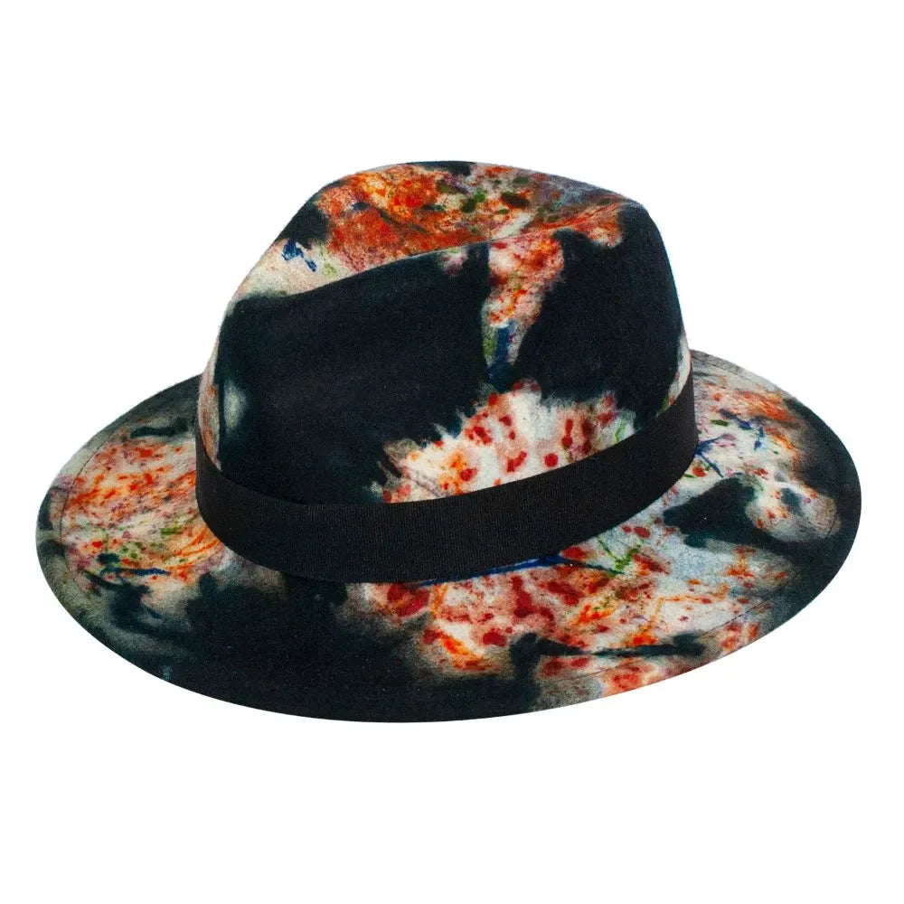 Peter Grimm Kris - Sombrero Fedora de Fieltro de Lana para Mujer