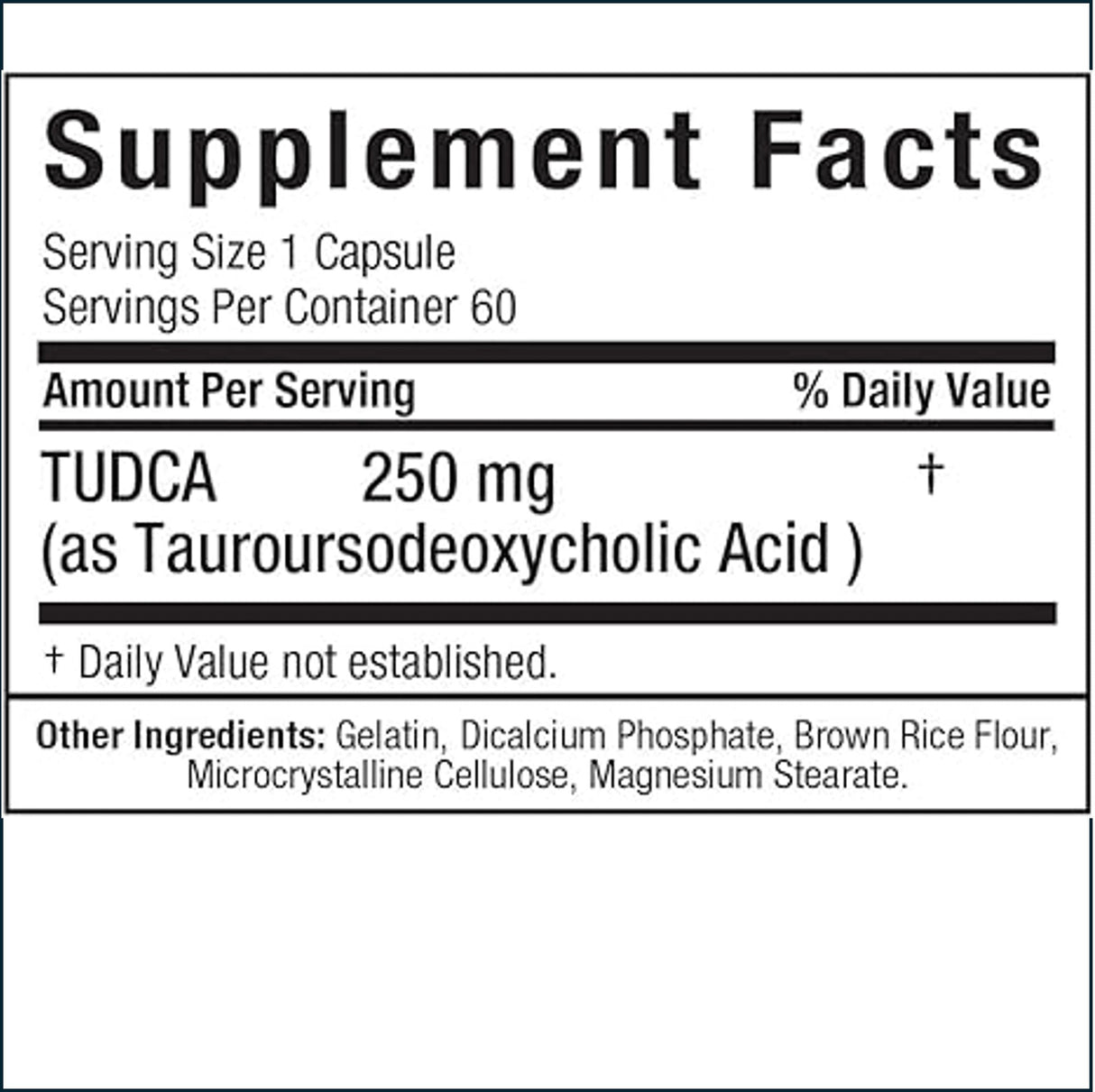 Allmax Tudca+ 250mg, 60 Capsules