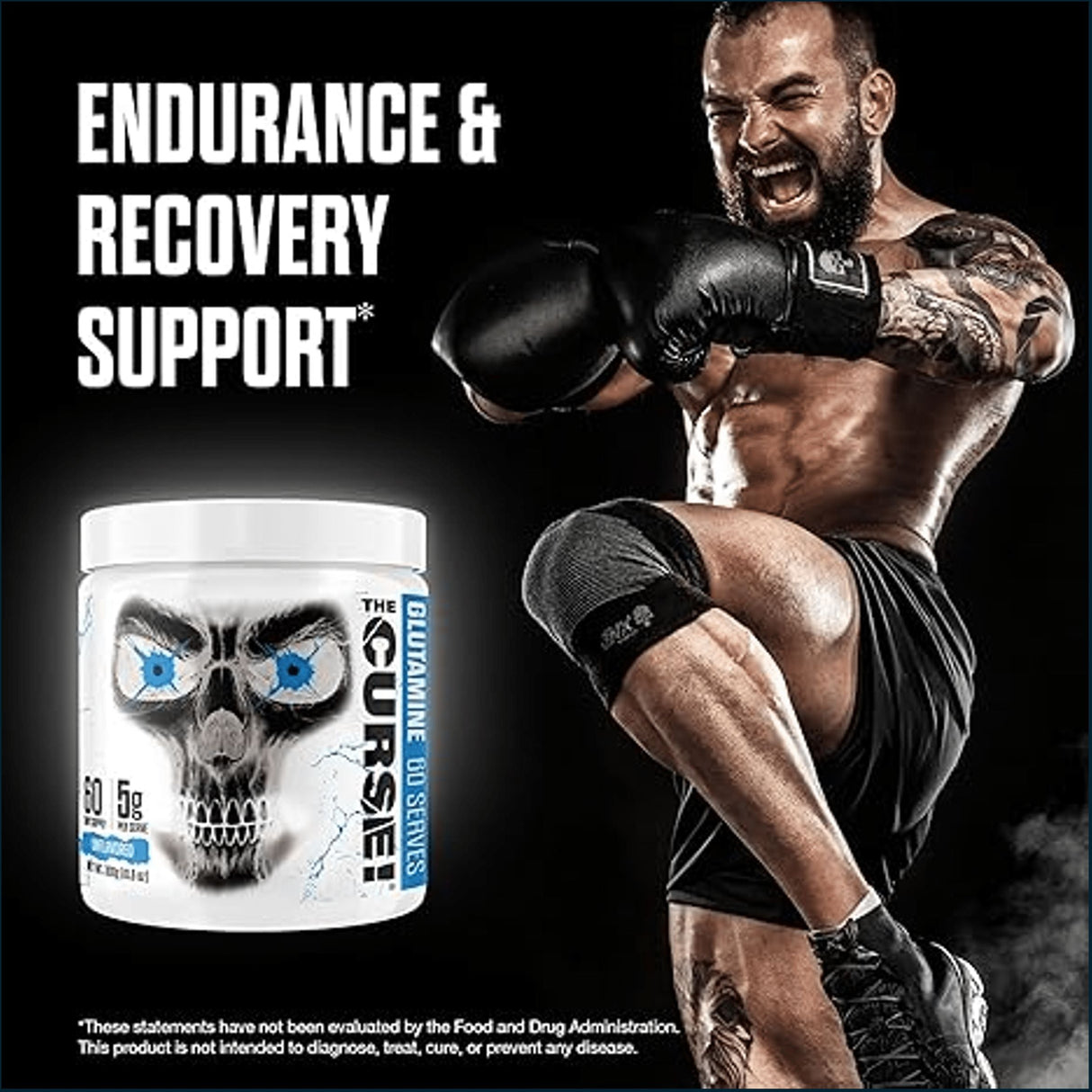 JNX Sports The Curse! Glutamina, 60 Servicios