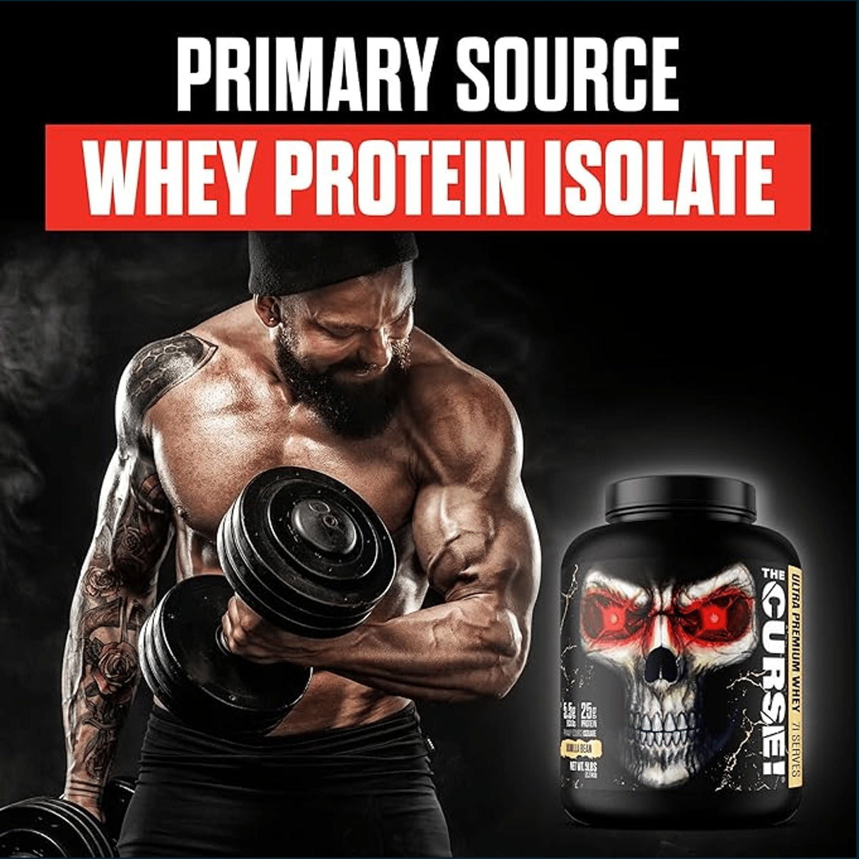 JNX Sports The Curse! Proteína de suero ultra premium, 5 lb