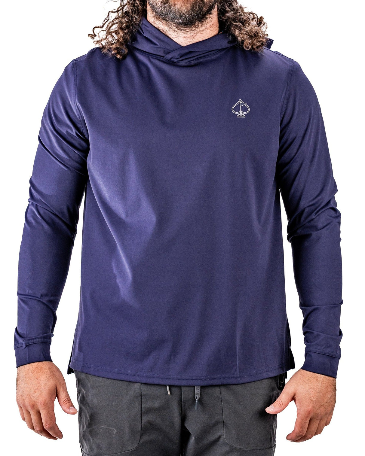 Sudadera con capucha de golf Performance - Lila Floral Power