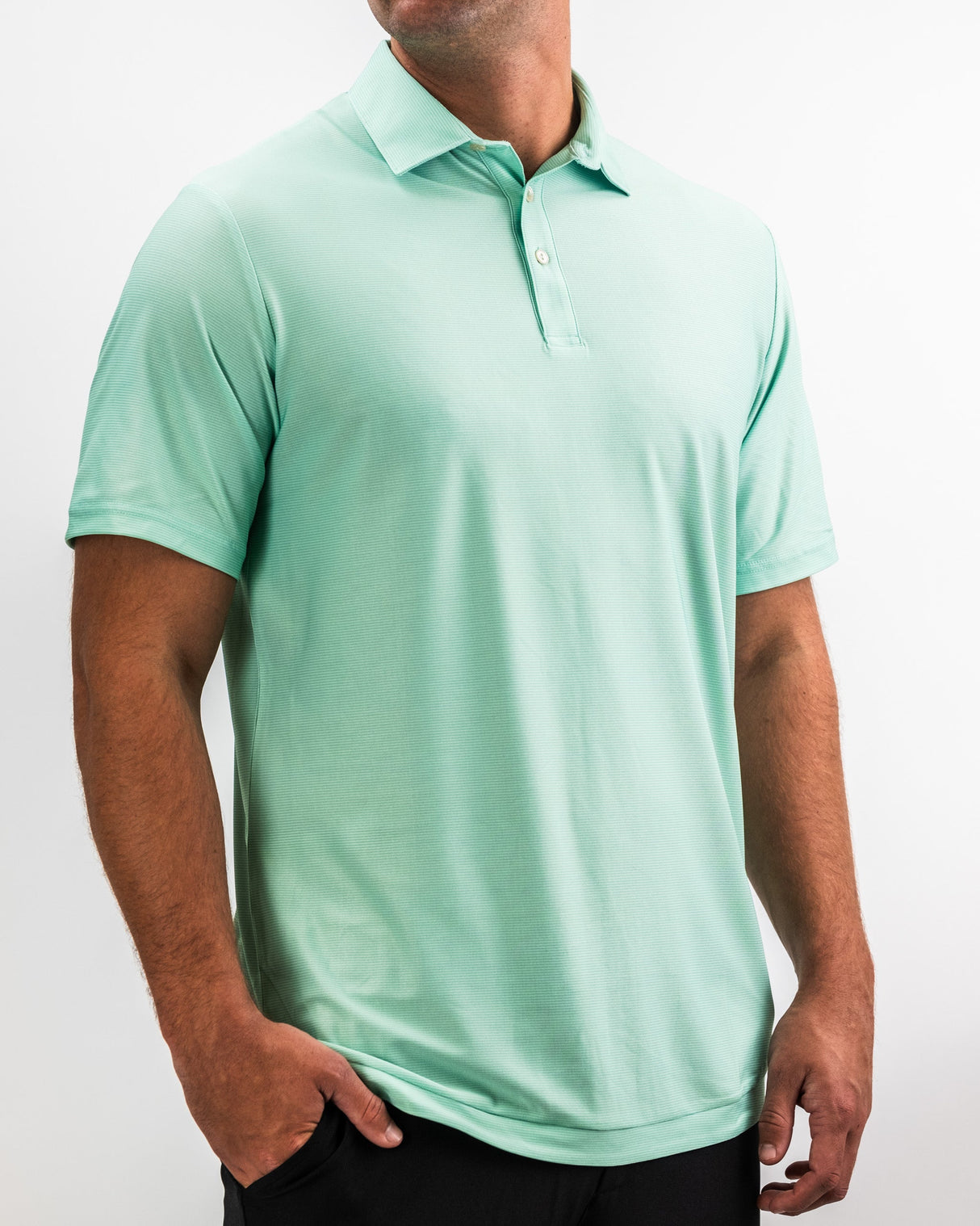Polo Player Preferred™ - Rayas Verde Menta