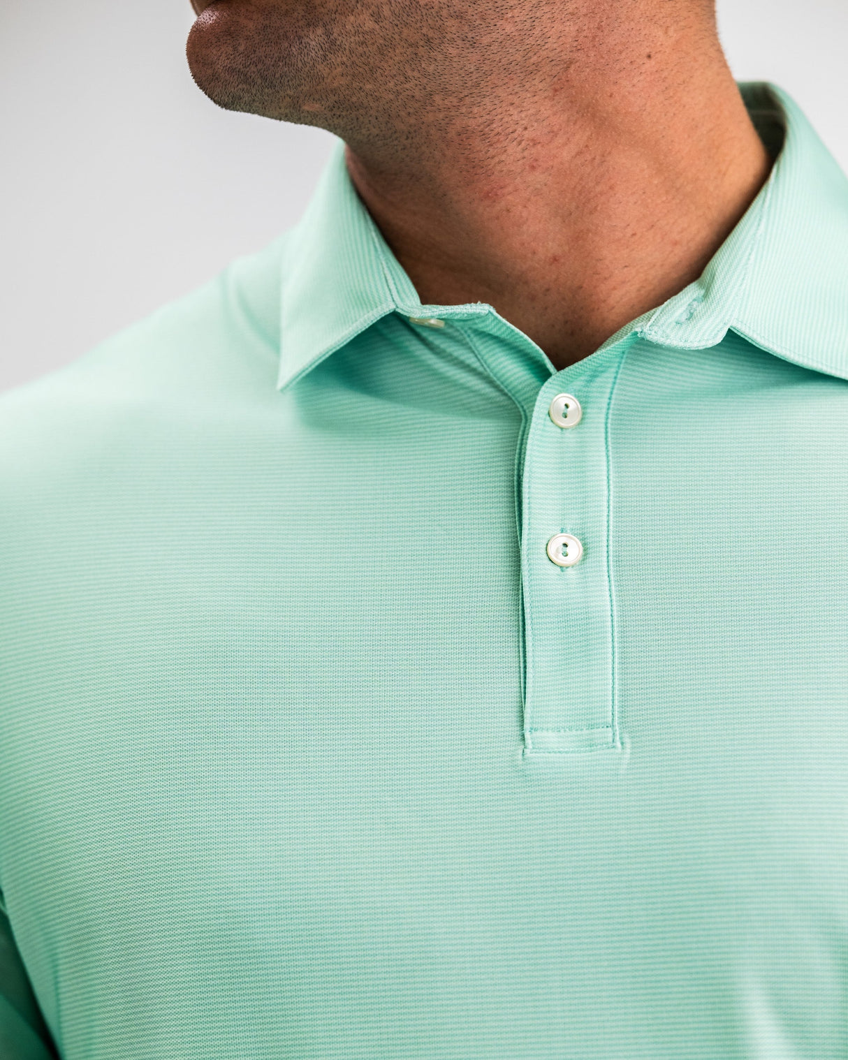 Polo Player Preferred™ - Rayas Verde Menta
