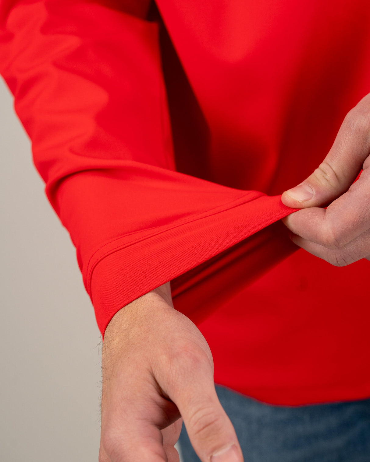 Sudadera con Capucha de Golf de Alto Rendimiento - Rojo Coca-Cola