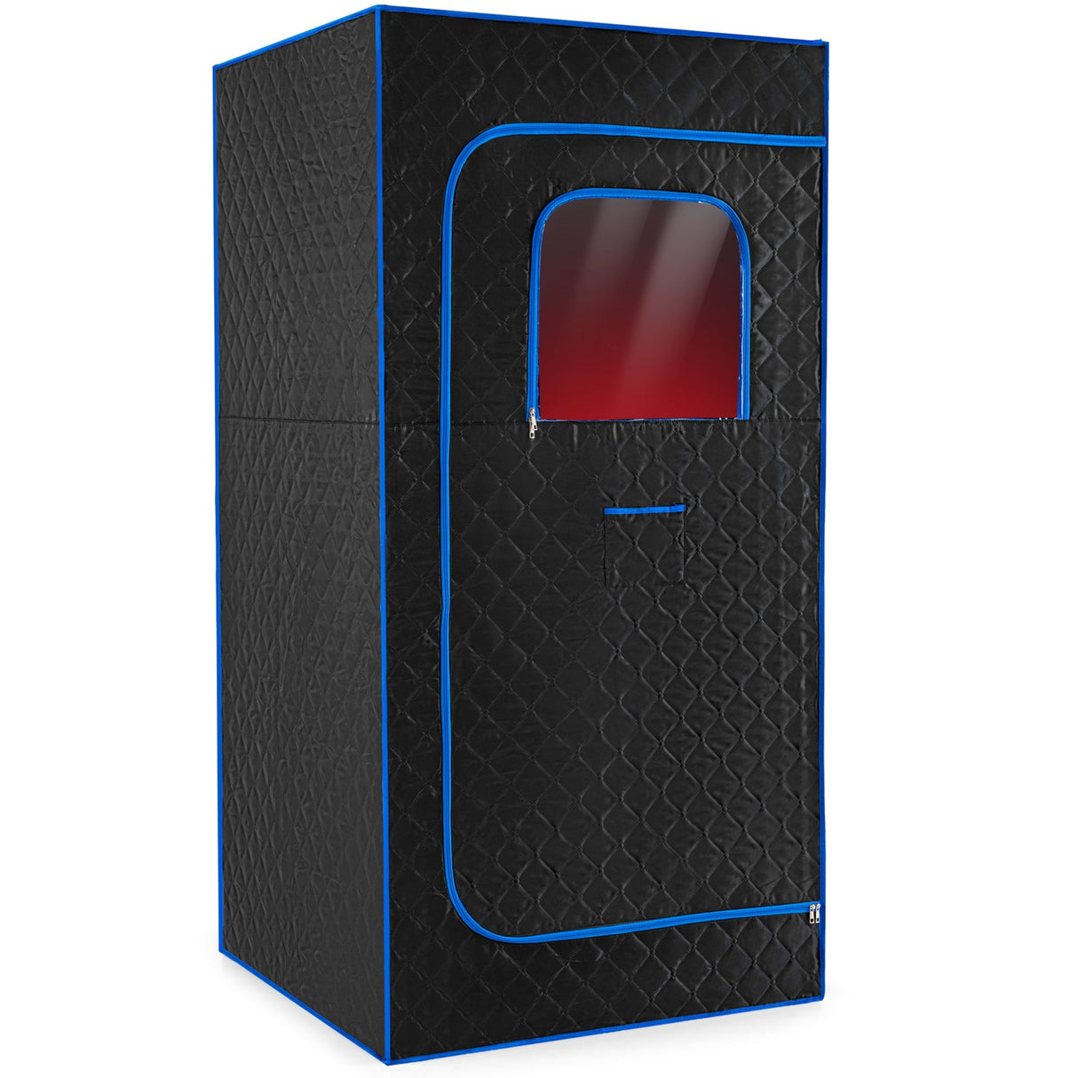 Caja de Sauna de Vapor Portátil con Vaporizador de Calentamiento Rápido de 3L/1200W y 15 Niveles de Temperatura