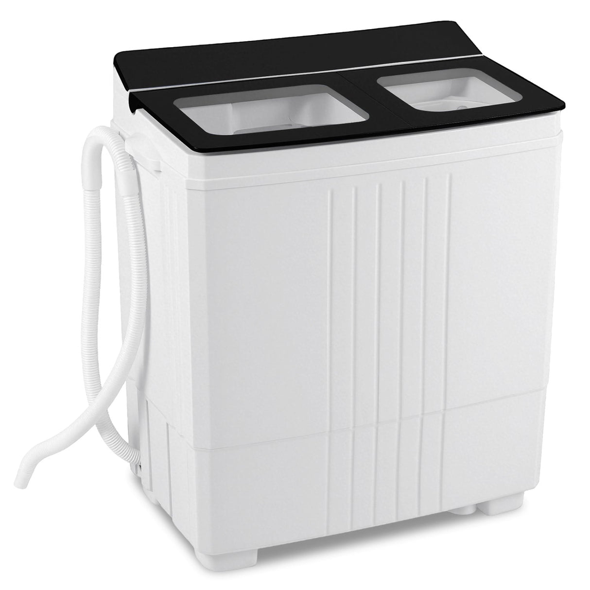 Lavadora portátil con combo de lavadora de 12 libras y centrifugadora de 8 libras para apartamentos