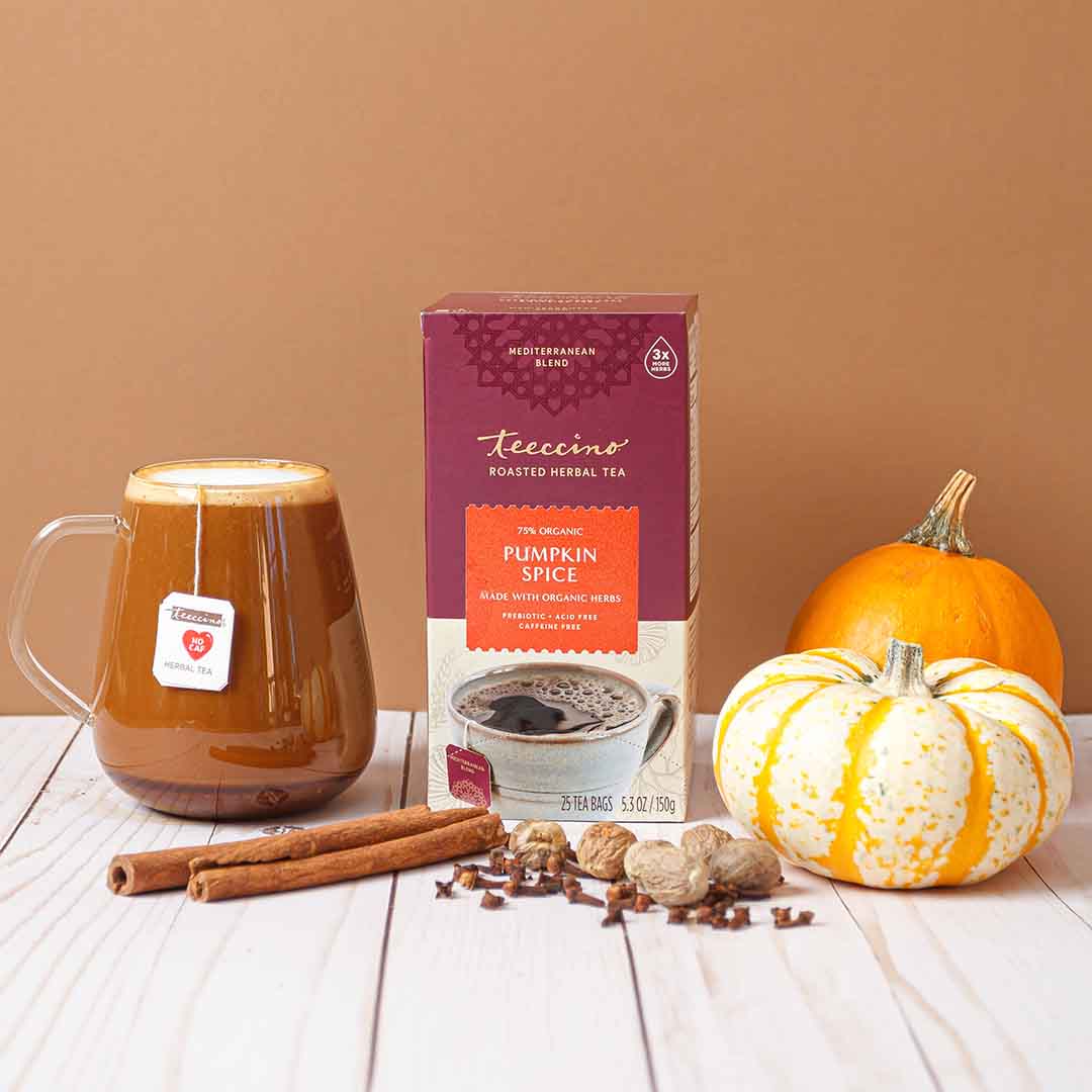 Tisana de calabaza con especias asadas