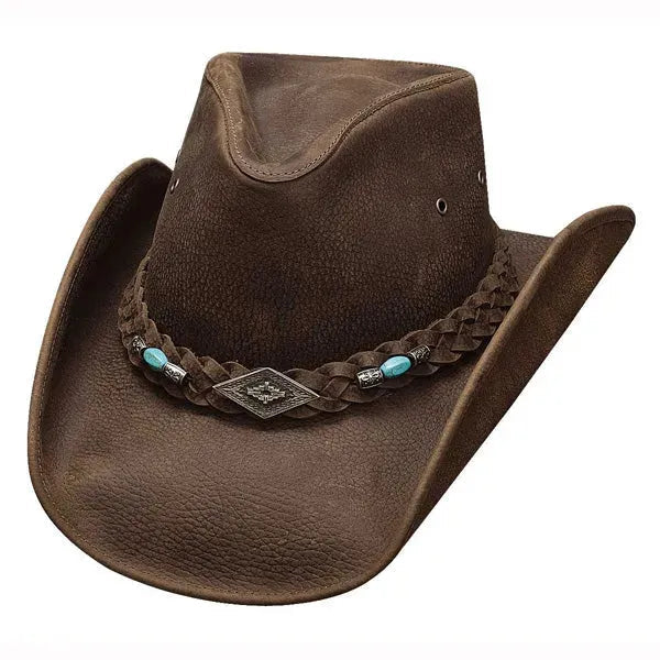 Bullhide Royston - Sombrero de vaquera de cuero