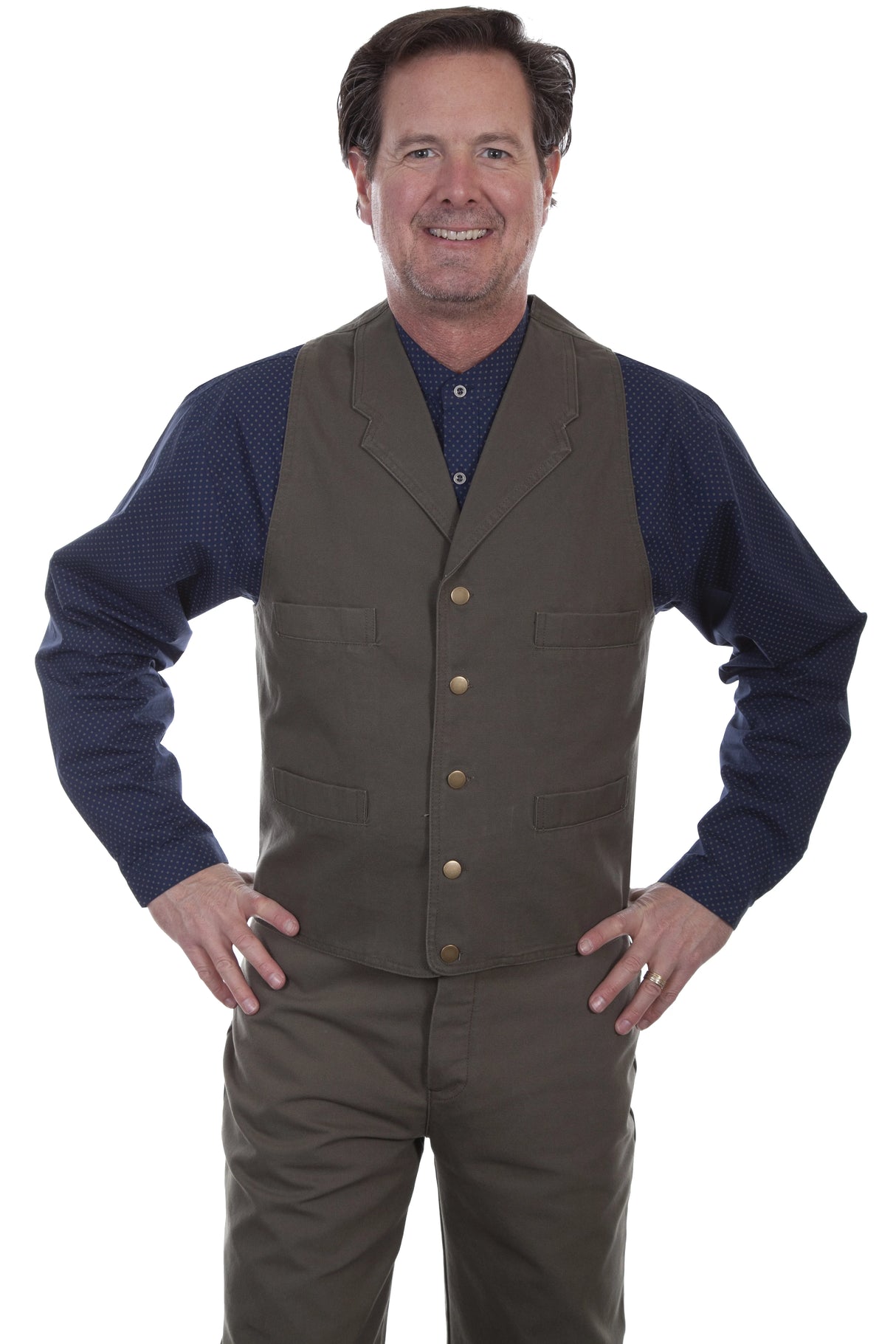 Scully Rowan (RW041) – Chaleco para hombre