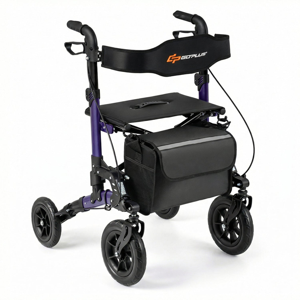 Andador con ruedas para personas mayores, andador plegable con asiento