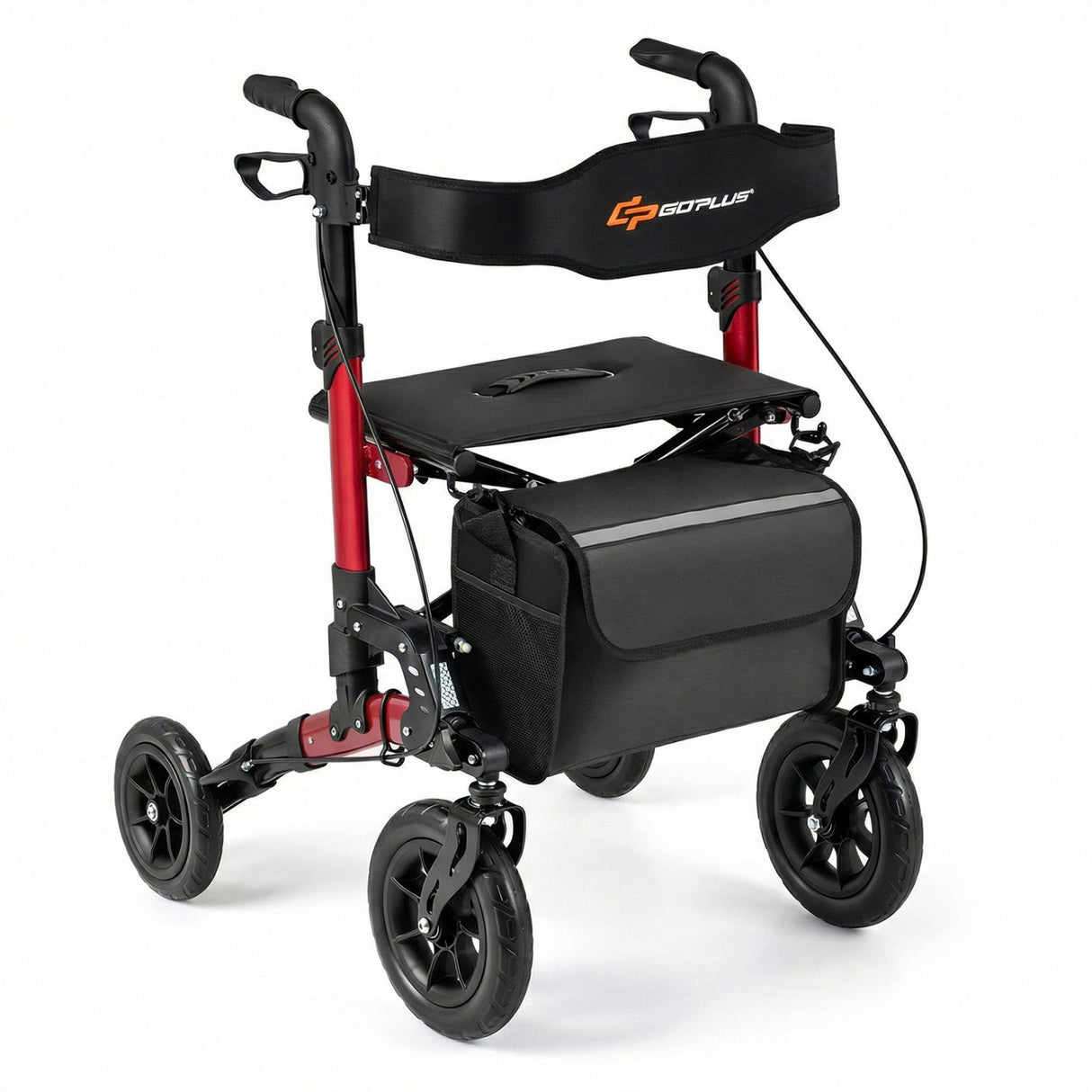 Andador con ruedas para personas mayores, andador plegable con asiento