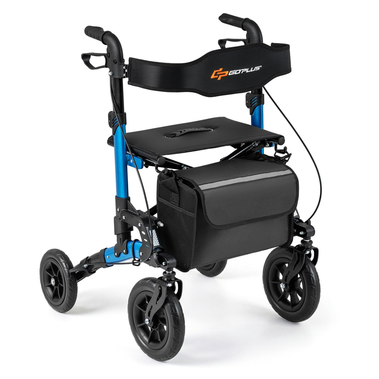 Andador con ruedas para personas mayores, andador plegable con asiento