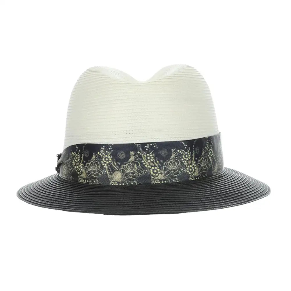 Stacy Adams Haring - Sombrero Fedora de Paja
