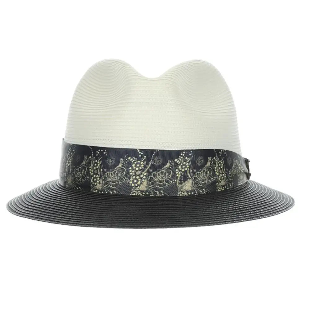 Stacy Adams Haring - Sombrero Fedora de Paja