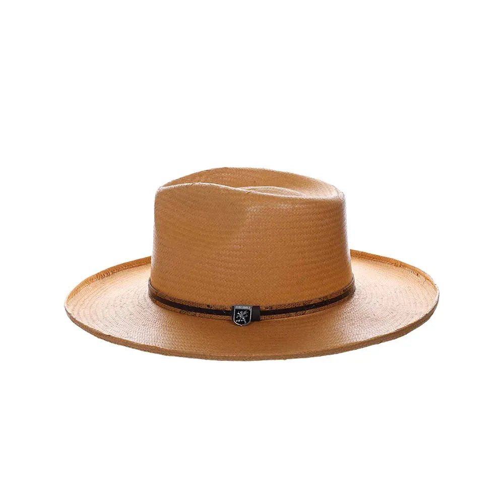 Stacy Adams Milano - Sombrero Fedora de Paja Toyo (Liquidación)