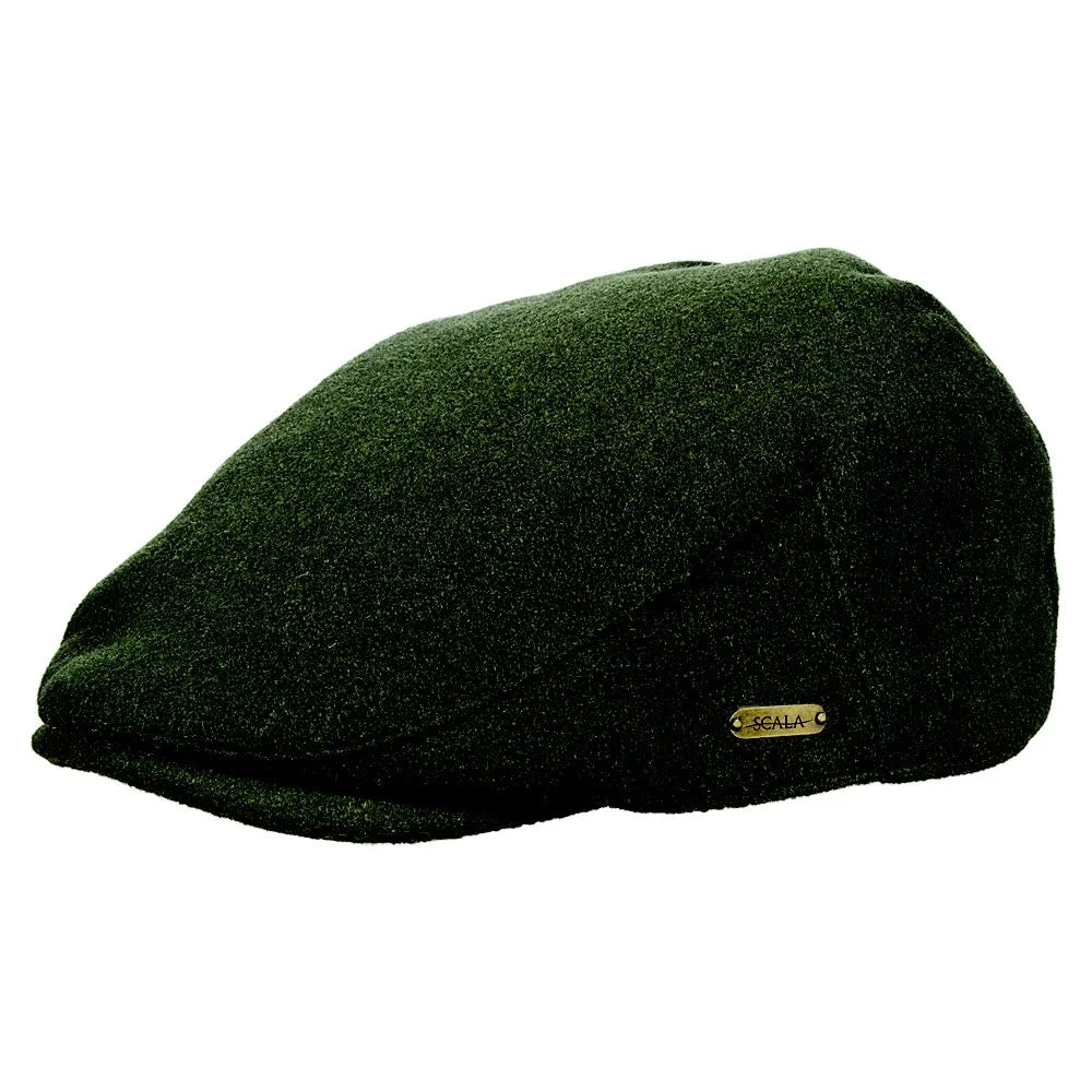 Scala Oxford - Gorra Plana de Mezcla de Lana