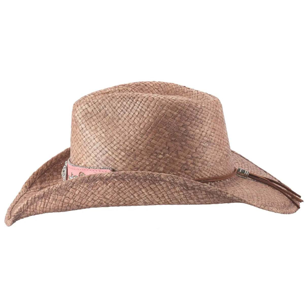 Sombrero de vaquera de paja Bullhide Tennessee River