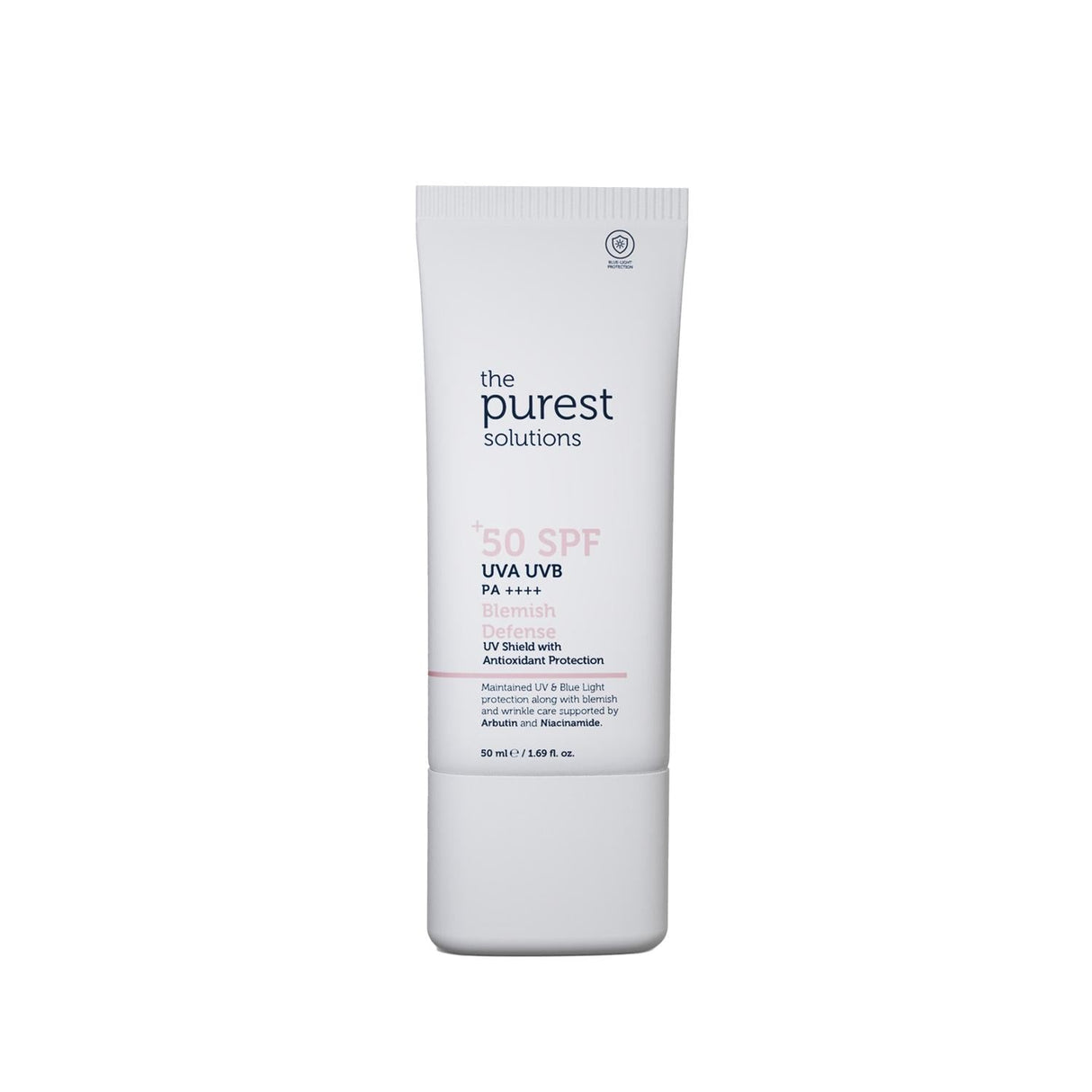 The Purest Solutions Sunscreen Cream for Sensitive Skin - Antioxidant Support, SPF 50+ Protection