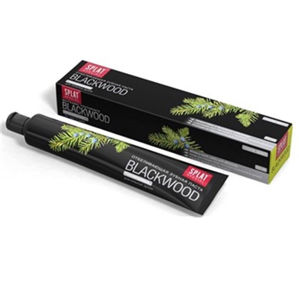 Splat Blackwood Natural Whitening Toothpaste, Activated Charcoal, Fluoride-Free, 2.54 fl oz - Adult Oral Care