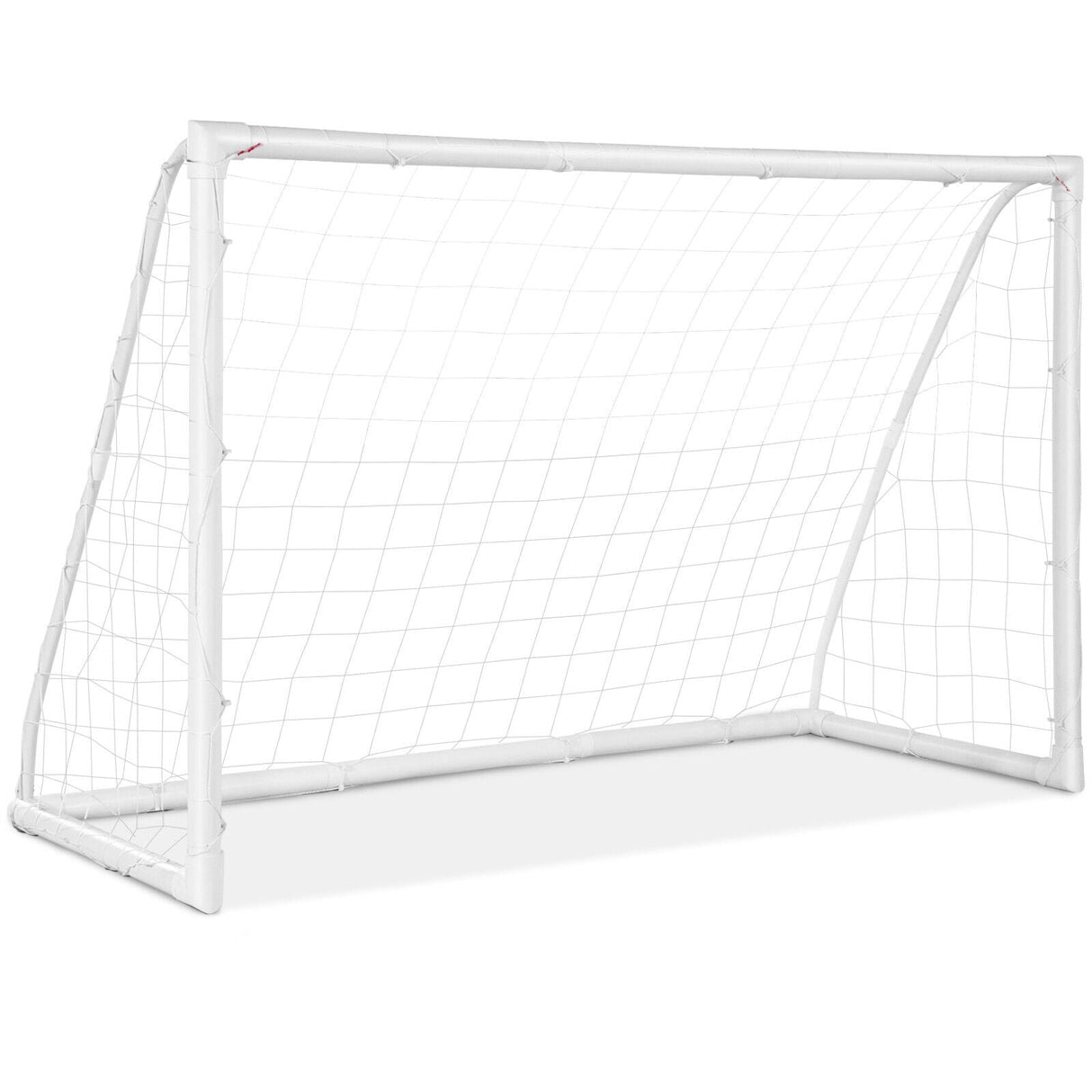 Portería de fútbol de 6 x 4 pies con marco resistente de UPVC
