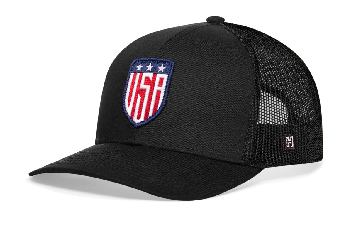 USA Shield Trucker Hat | America Snapback