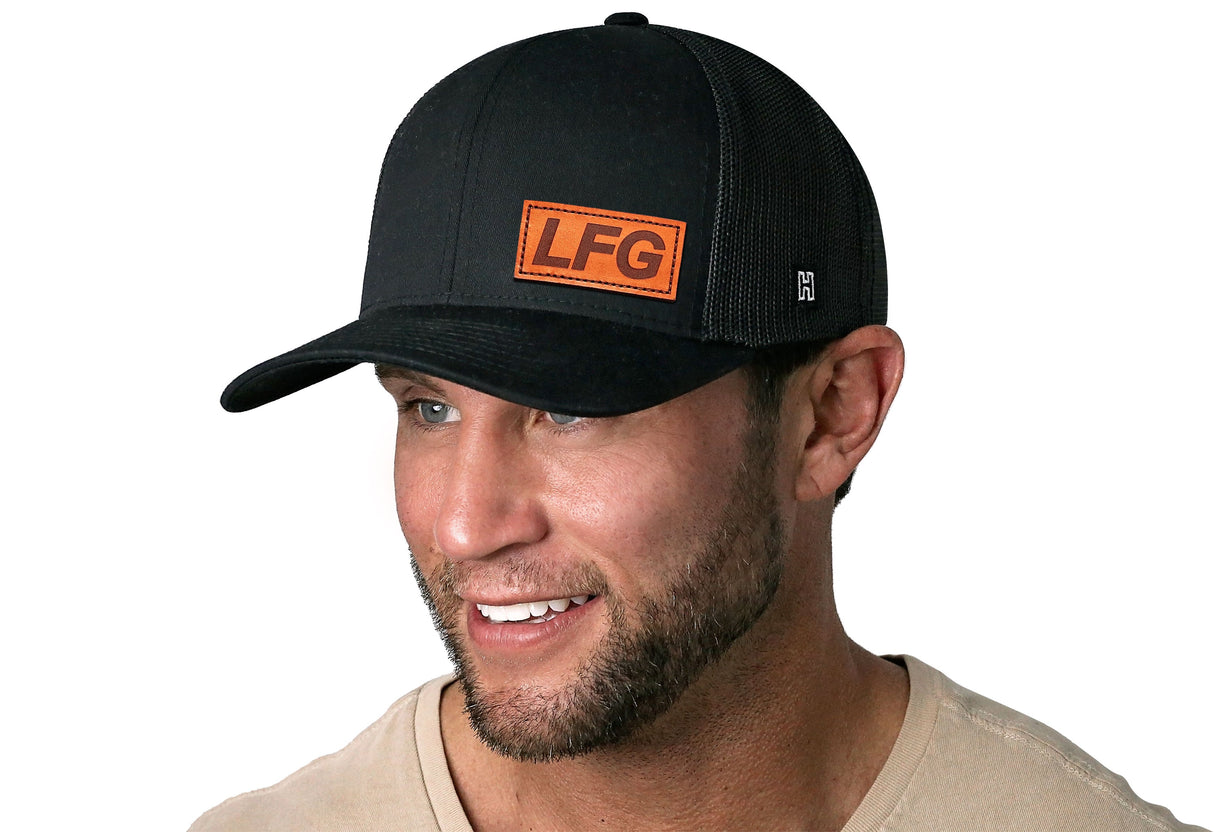 LFG Trucker Hat | Black Lets Go Snapback