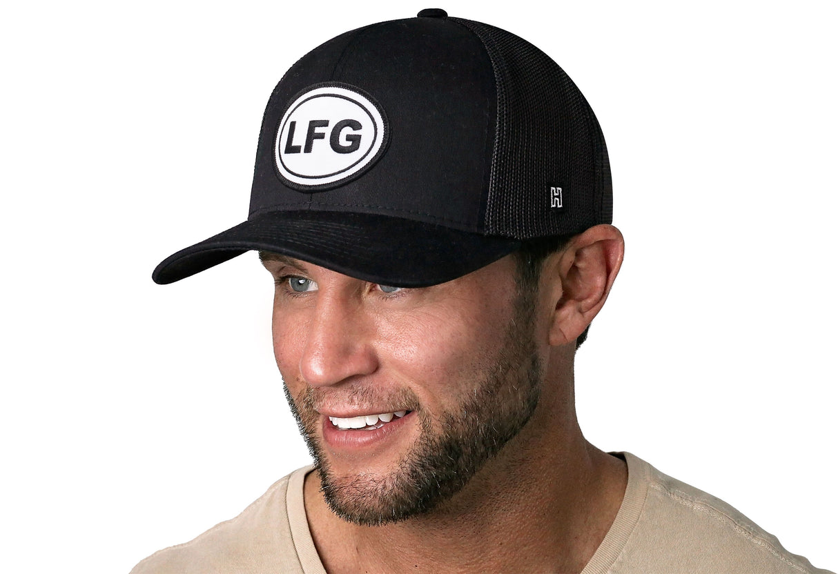 LFG Trucker Hat | Black Lets Go Snapback