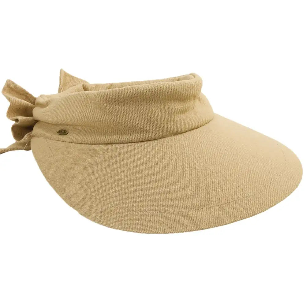Visera Scala Cotton Bow - Visera para mujer