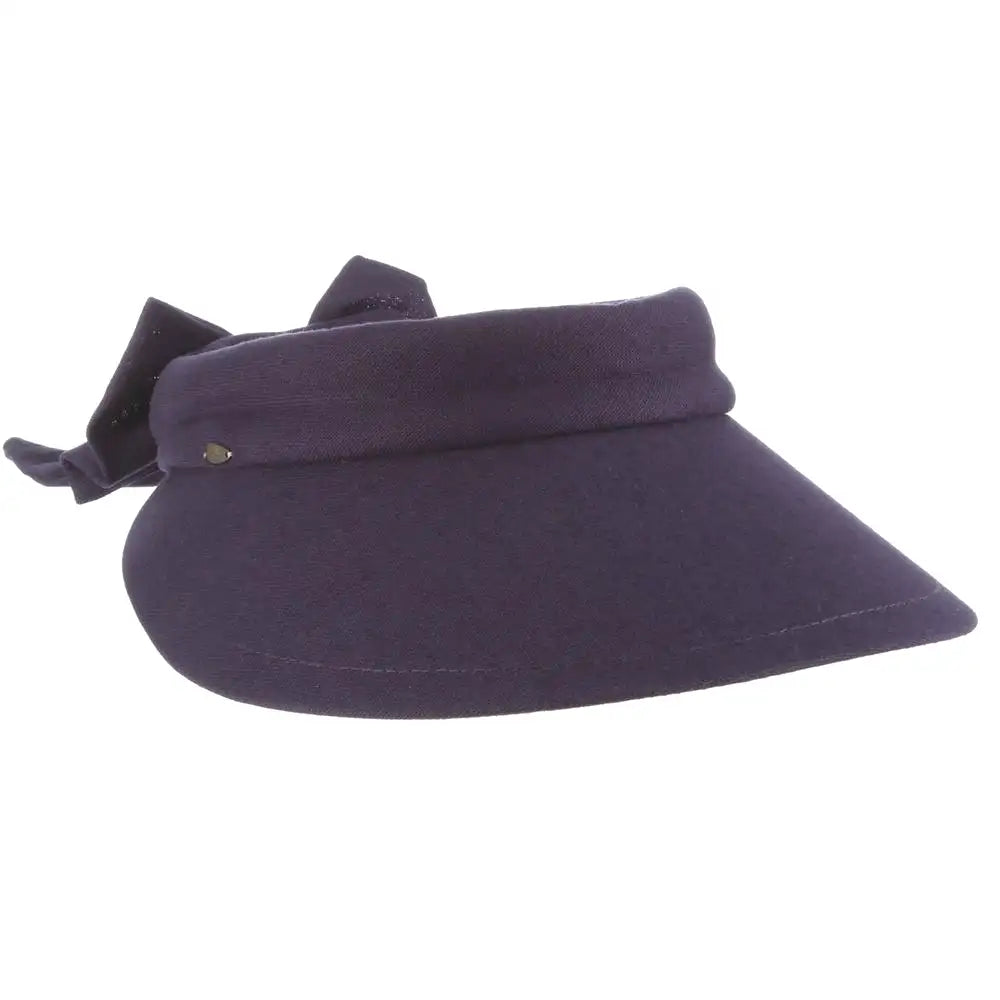 Visera Scala Cotton Bow - Visera para mujer