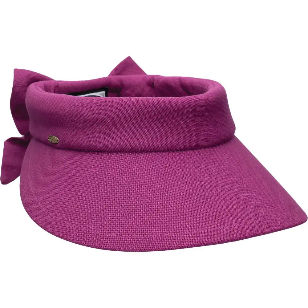 Visera Scala Cotton Bow - Visera para mujer