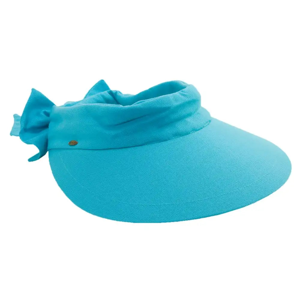 Visera Scala Cotton Bow - Visera para mujer