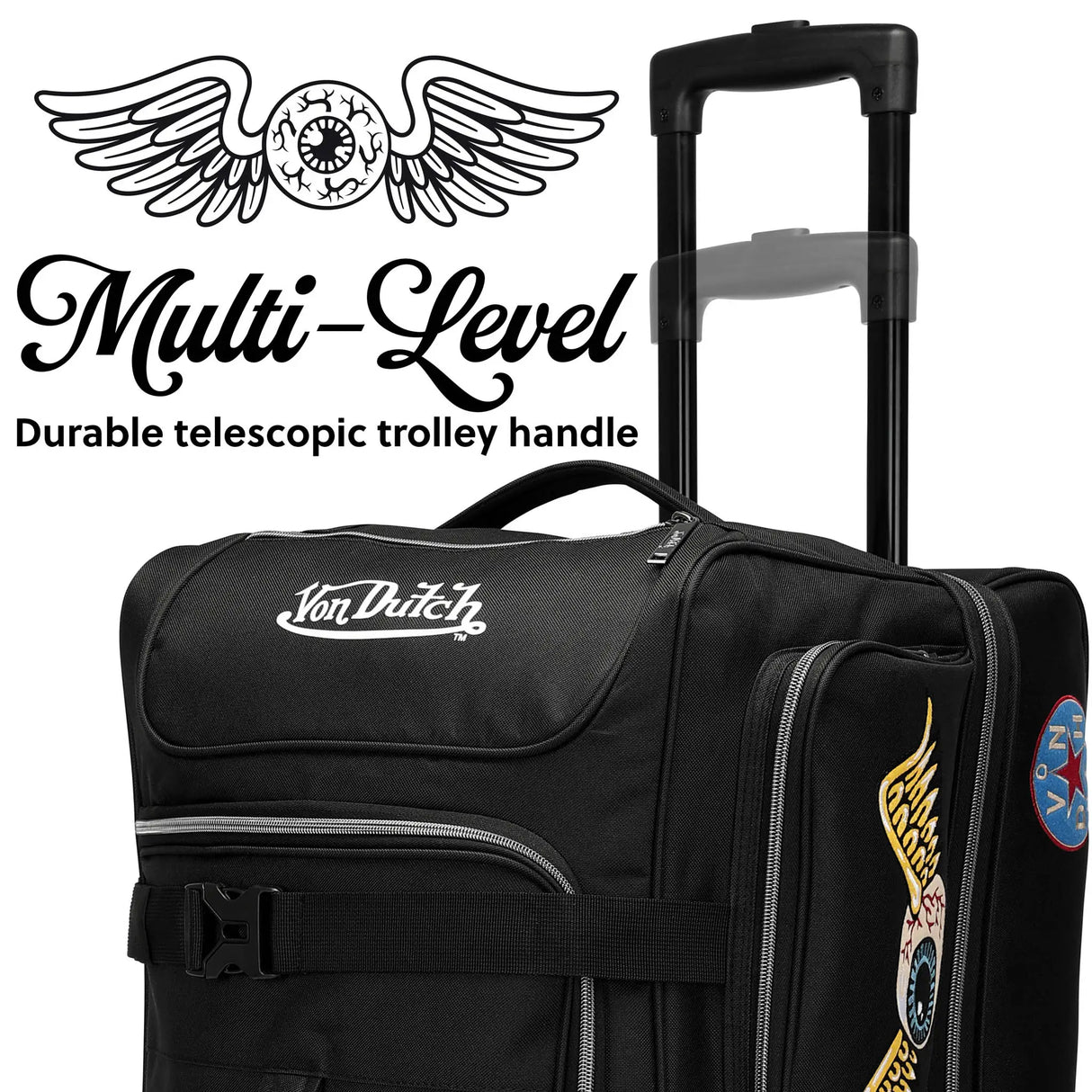 Bolsa de Viaje con Ruedas de 20" Signature Patch