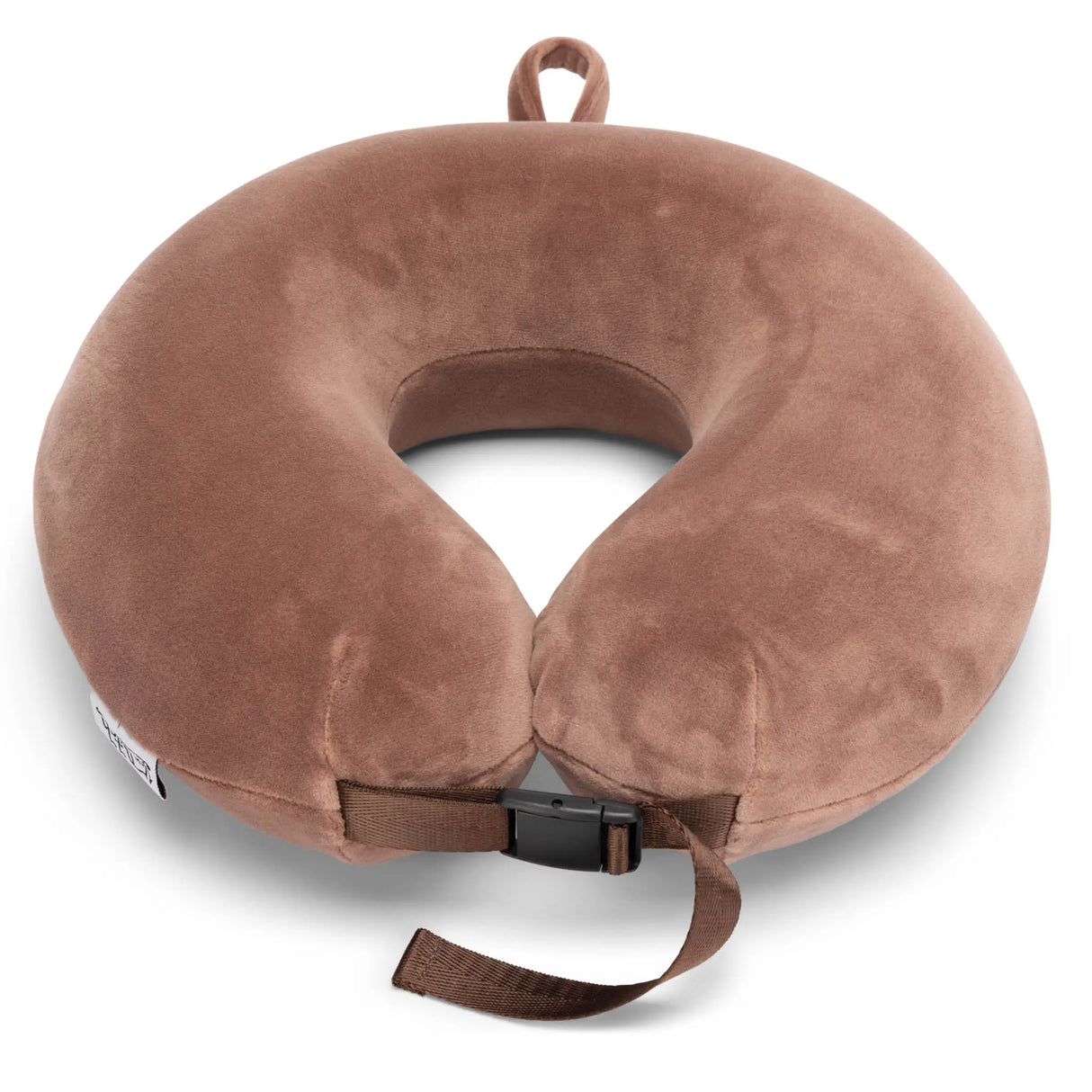 Almohada de viaje clásica de espuma viscoelástica para el cuello