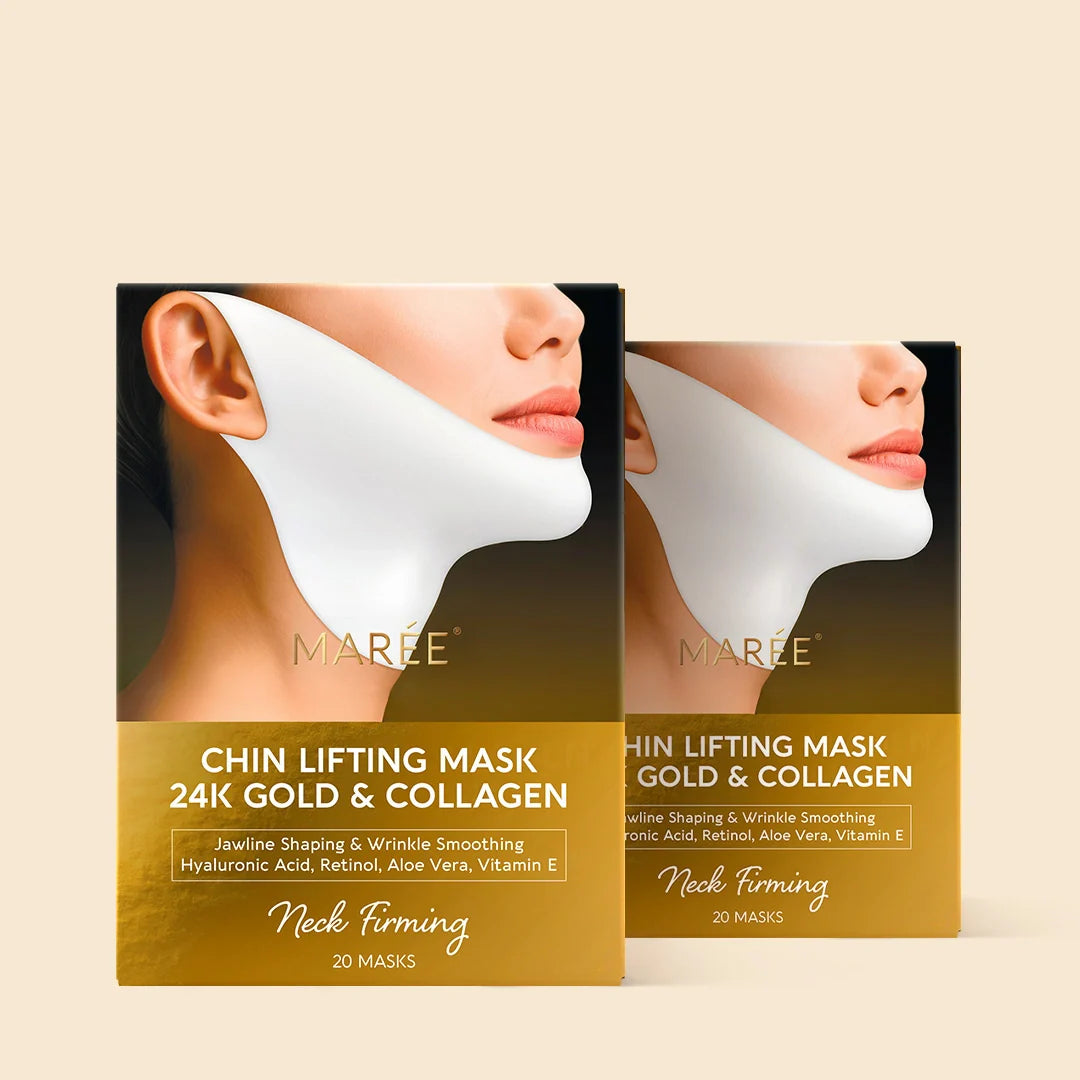 Mascarilla lifting facial V-Line oro 24K 20 unidades