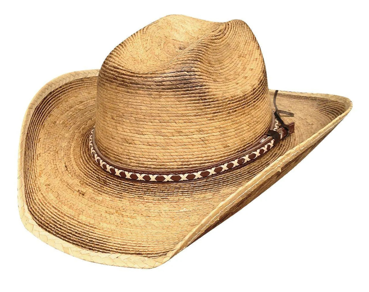 Bullhide West Texas - Sombrero vaquero de paja para niños pequeños