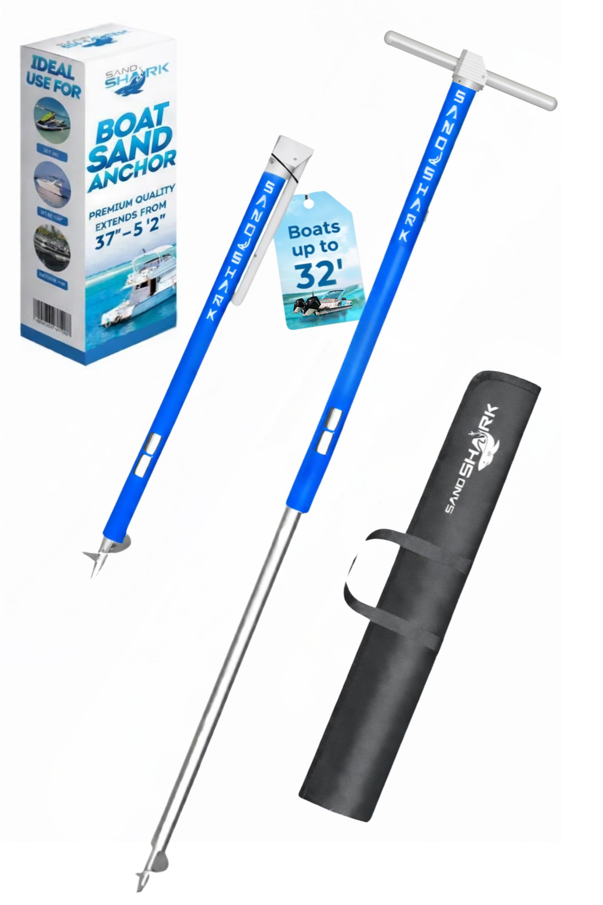 NEW for 2025 Ultimate XL 3.0 – Heavy-Duty Anchor for Boats, Pontoons, Tritoons