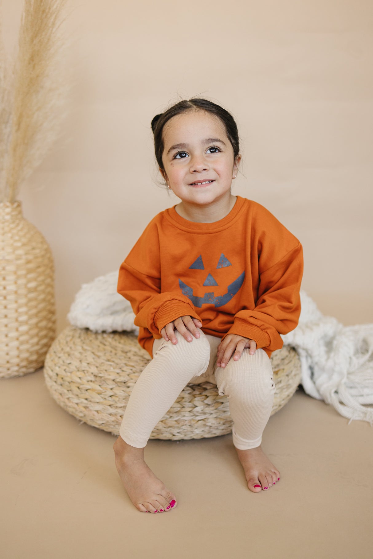 Sudadera Jack O' Lantern de cuello redondo