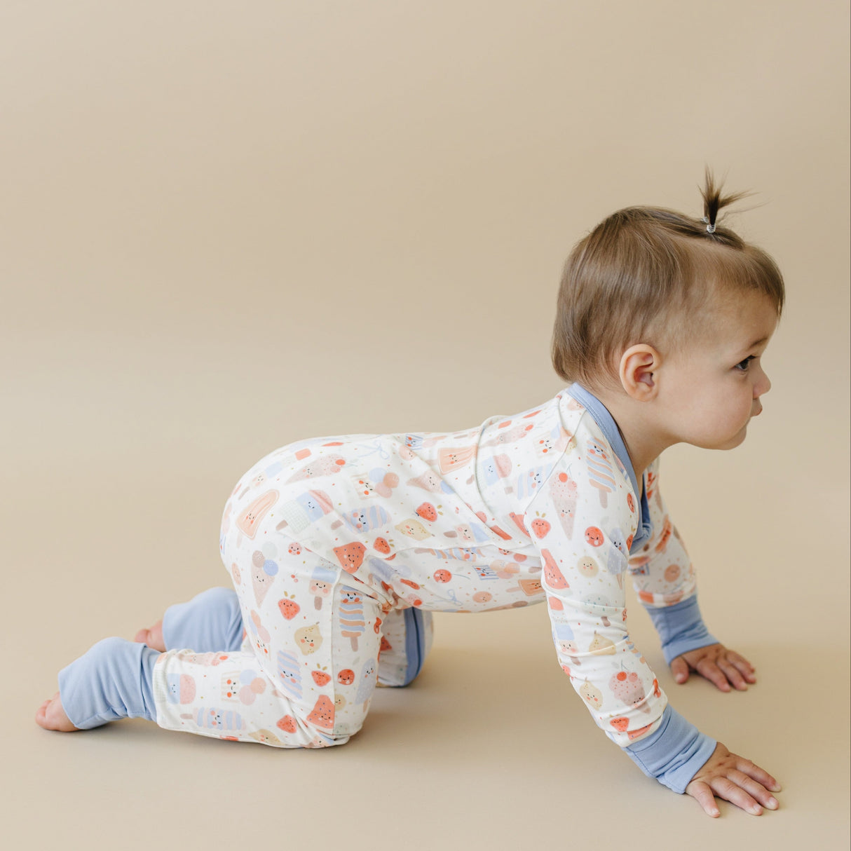 Pijama con cremallera de bambú Sweet Summertime