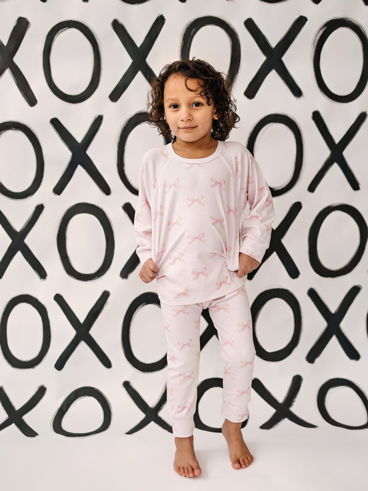 Blushing Bows Conjunto de salón modal *0-3m y talla 5 restantes