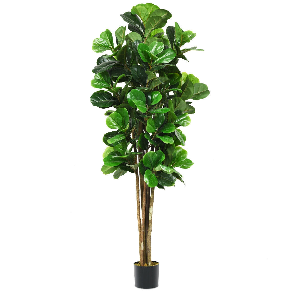 Jardinera decorativa artificial de 6 pies para interiores y exteriores
