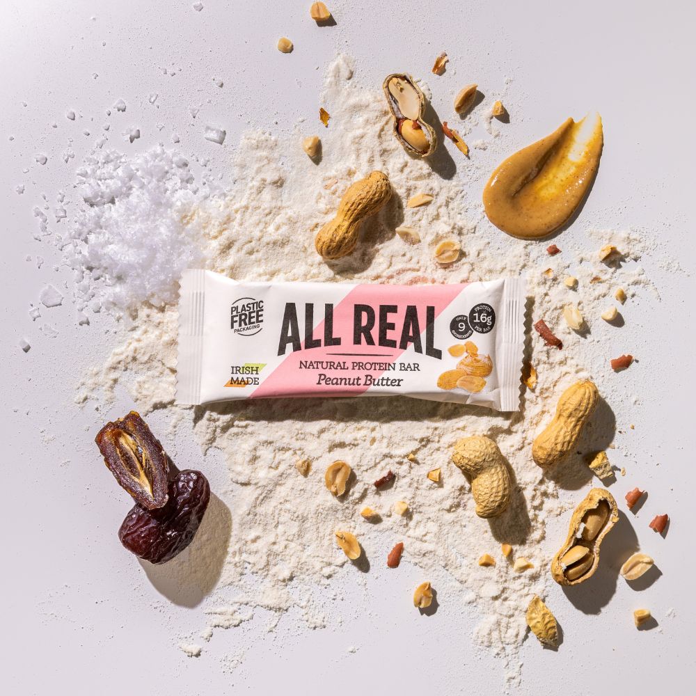 Barrita de proteína con mantequilla de cacahuete 50g x 12 barritas