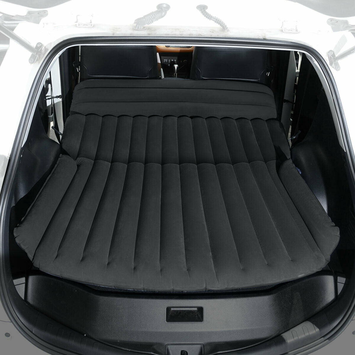 Colchón hinchable de aire para asiento trasero de SUV con bomba para exteriores