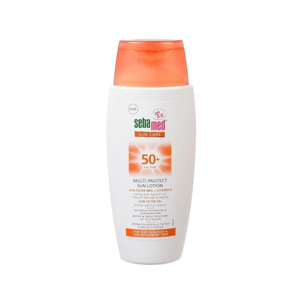 Sebamed SPF50 Sunscreen Lotion for Sensitive Skin - 150ml, High Protection, Dermatologically Tested