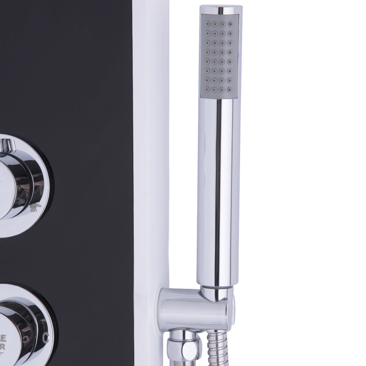 Bathroom ABS Shower Panel with Massage Jets & Hand Shower