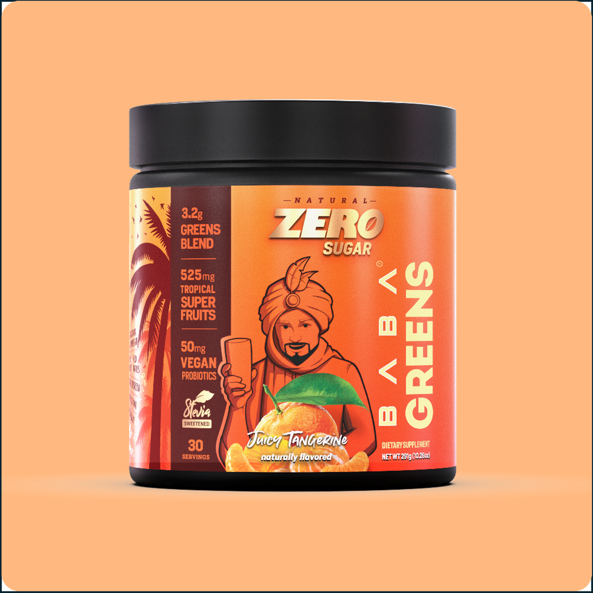 Baba Raw Supergreens en Polvo, 30 Porciones