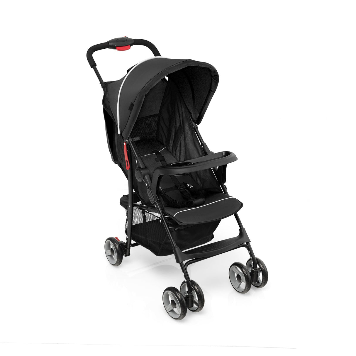 Toddler Travel Stroller for Airplane with Canopy and Adjustable Backrest