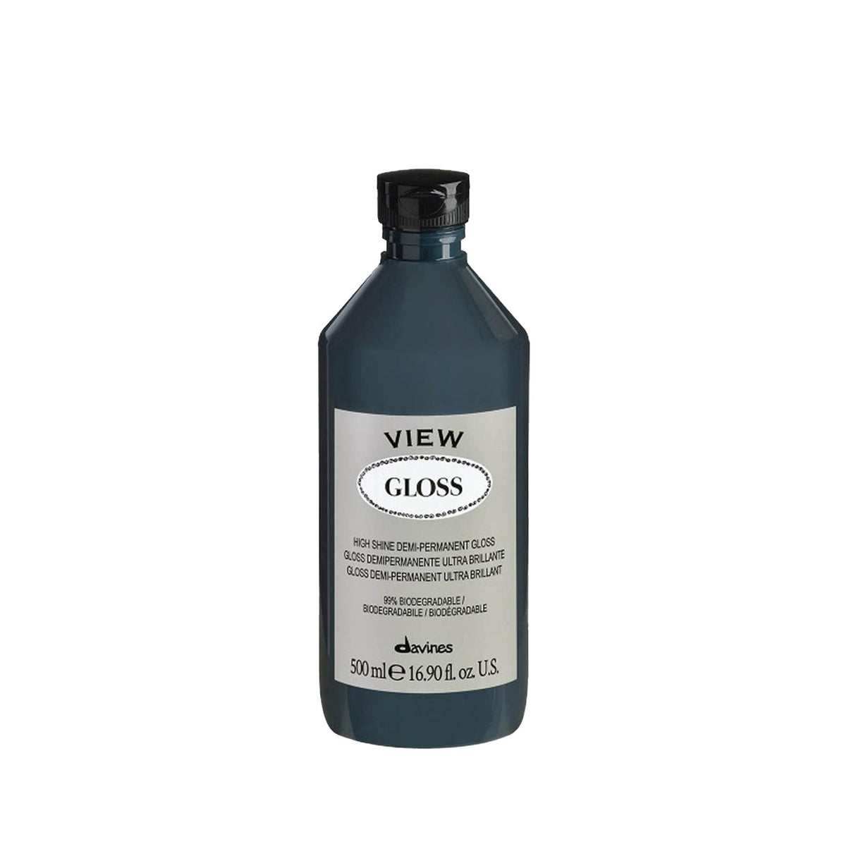 Davines View Gloss 500ml - Professional Hair Gloss Treatment for Shiny Hair