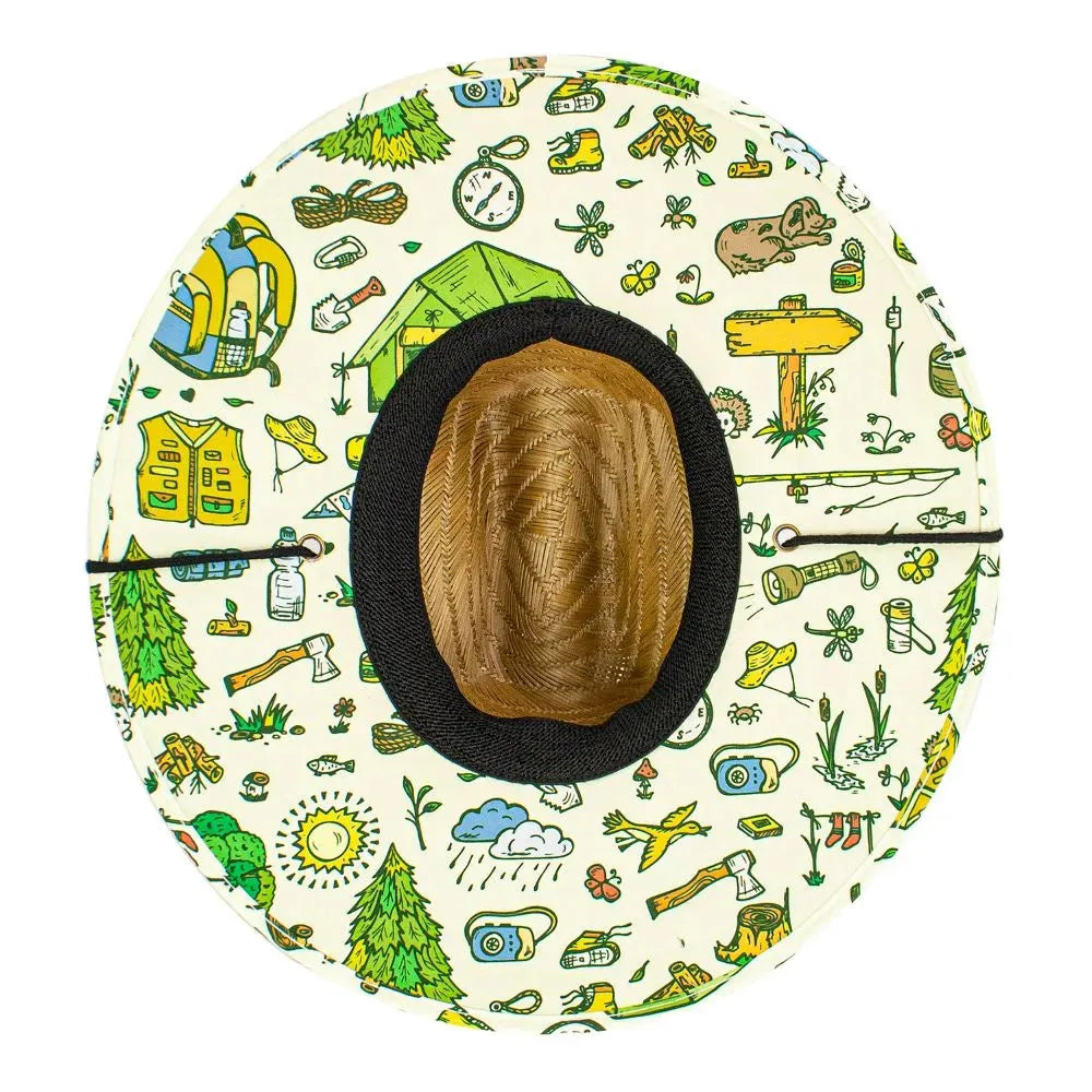 Sombrero de salvavidas de paja de centeno Peter Grimm Camping